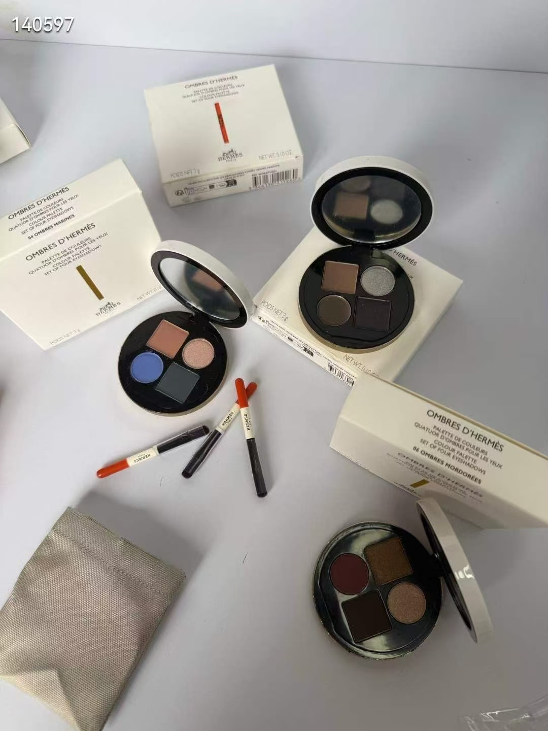 Hermès Ombres d’Hermès Palette – Quartet of Eyeshadows